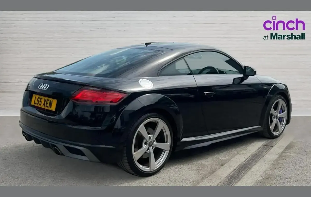 Used Audi TT S-Line 245 HP (180 kW) 2019 Black Coupe