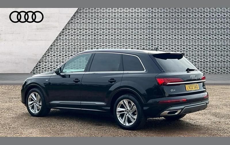 Used Audi Q7 S-Line 340 HP (250 kW) 2022 Black SUV