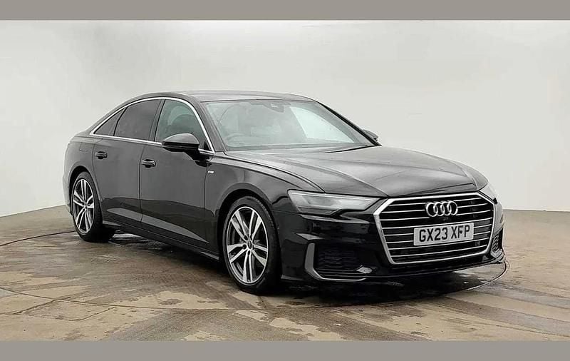 Used Audi A6 S-Line 200 HP (147 kW) 2023 Black Sedan