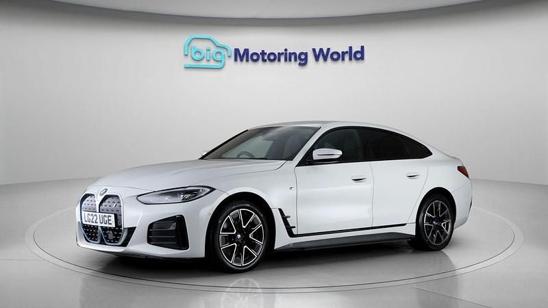 Used BMW i4 M Sport 250 kW (340 HP) 2022 White Sedan