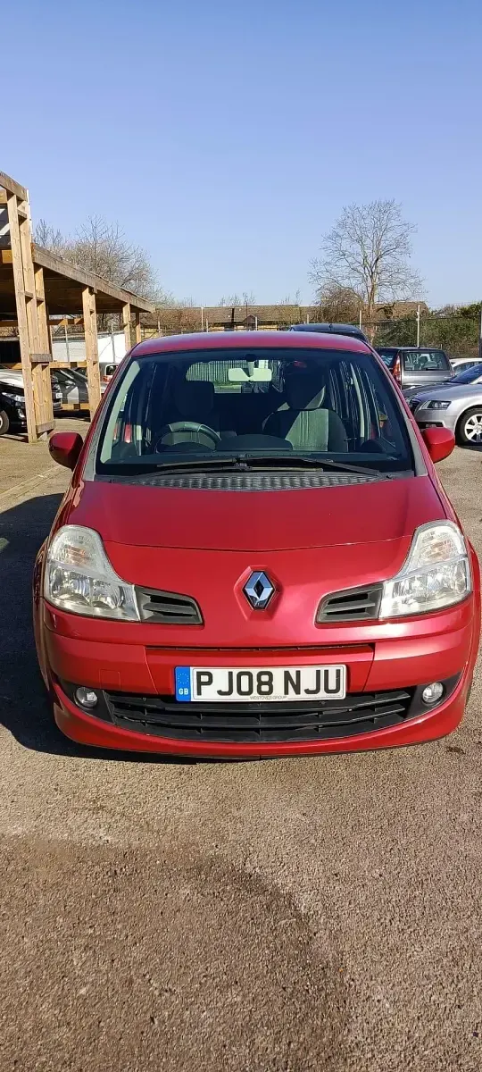 Used Renault Grand Modus Dynamique 109 HP (80 kW) 2008 Red MPV