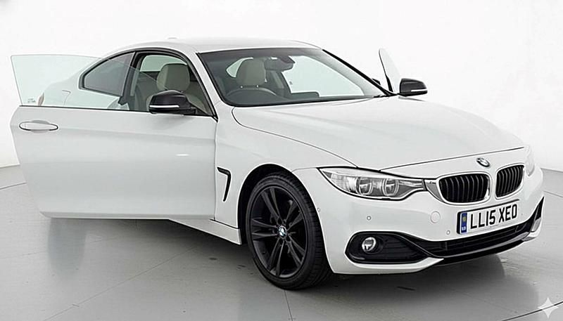 Used BMW 420 Sport Line 2015 White Coupe
