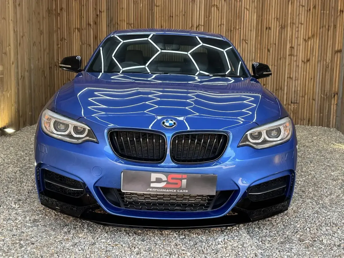 Used BMW M235 M Sport 326 HP (239 kW) 2016 Blue Coupe