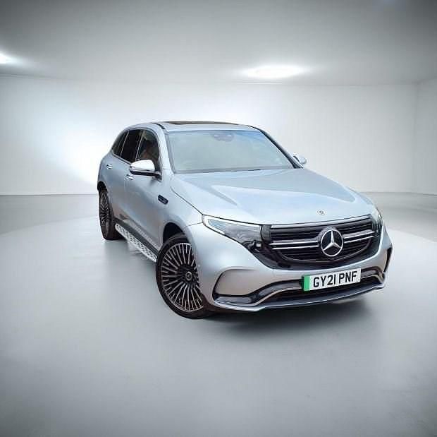 Used Mercedes EQC400 AMG Line Premium 300 kW (408 HP) 2021 Silver SUV