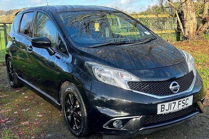 Used Nissan Note Black Edition 80 HP (58 kW) 2017 Black Hatchback