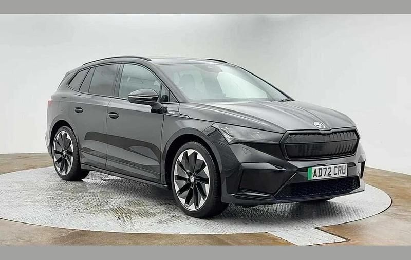 Used Skoda Enyaq iV SportLine 150 kW (204 HP) 2023 Black magic pearl effect SUV