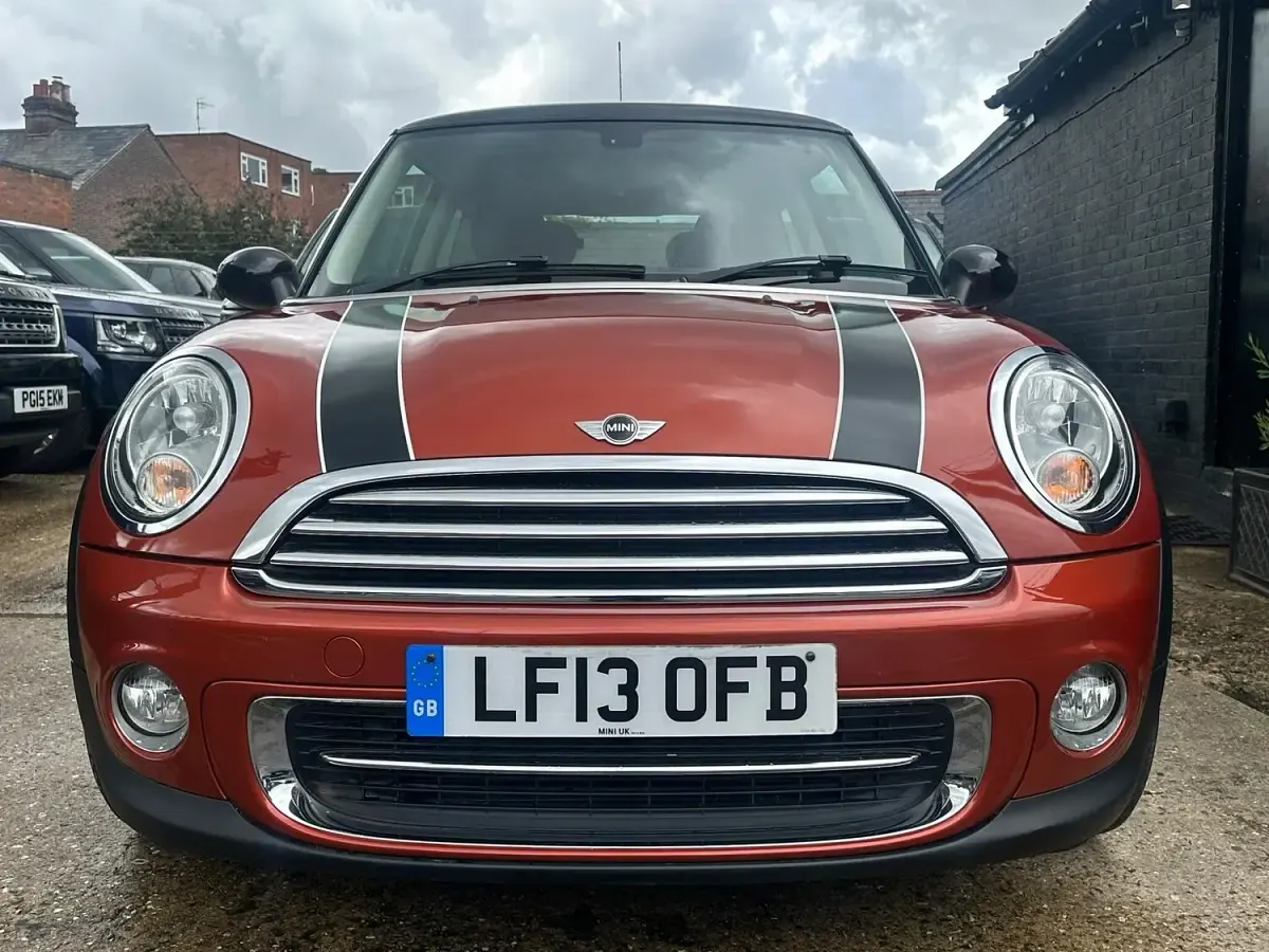 Used Mini Cooper Hatch 2013 Orange Hatchback