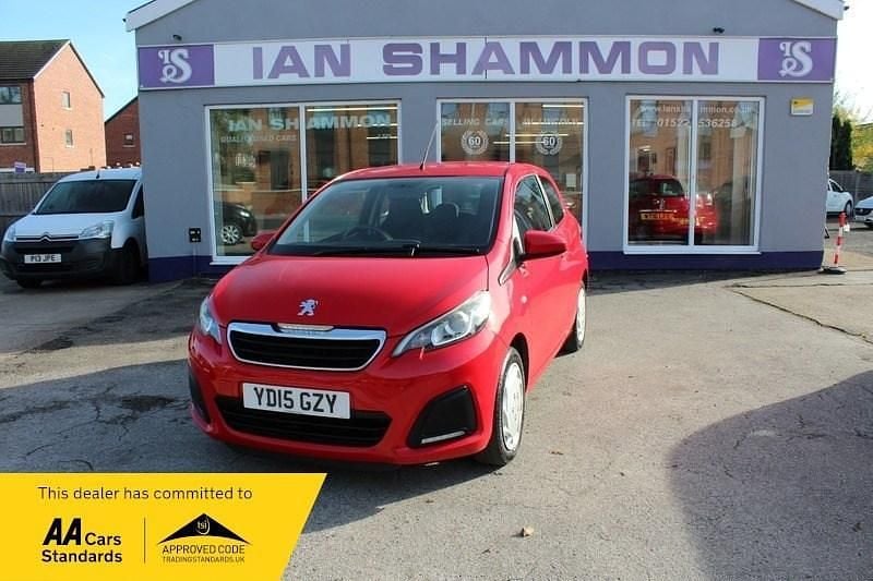 Red Used 2015 Peugeot 108 Active | £3,995 - Image 1/4