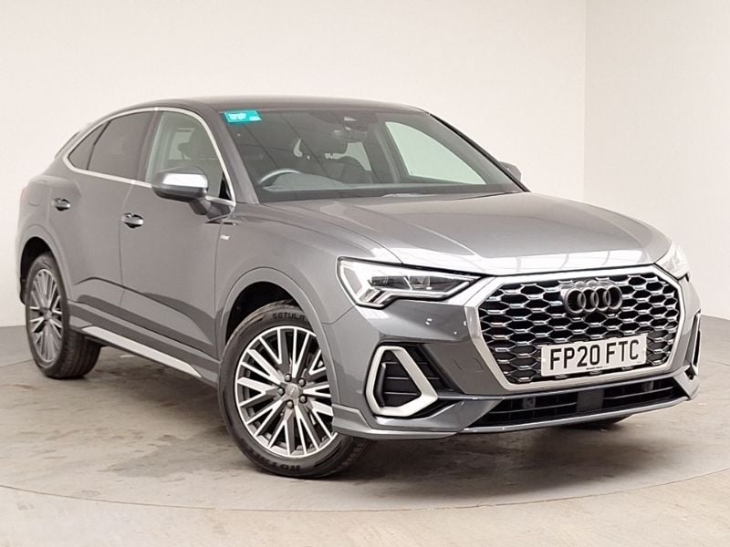 Grey Used 2020 Audi Q3 S-Line SUV | £25,098 (A bit pricey) - Image 1/4