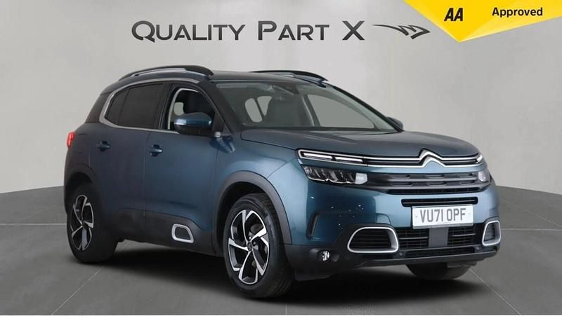 Blue Used 2022 Citroën C5 Aircross PureTech SUV | £12,400 (Super price) - Image 1/4