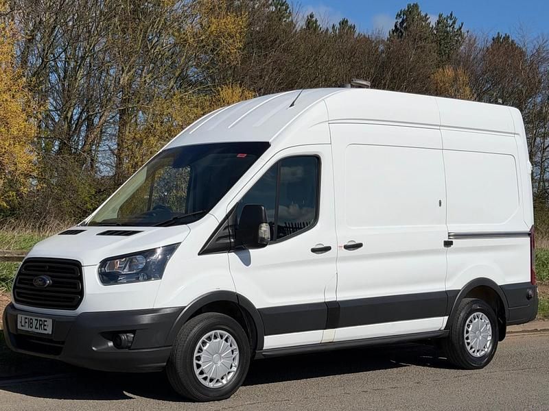 Used Ford Transit 130 HP (95 kW) 2018 White Van