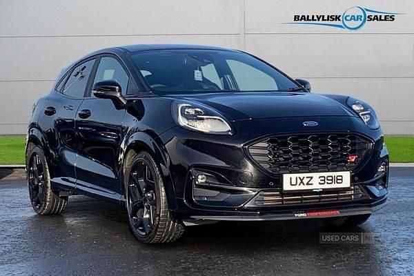 Black Used 2022 Ford Puma Gen-E ST Hatchback | £16,475 (Good price) - Image 1/4