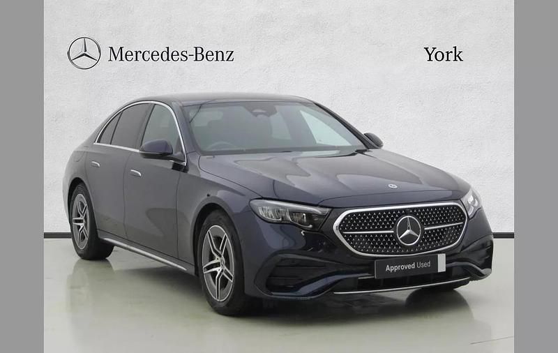 Blue Used 2024 Mercedes E200 AMG line Sedan | £43,250 - Image 1/4