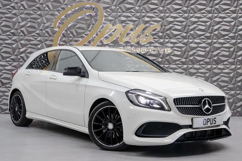 White Used 2016 Mercedes A200 AMG line Hatchback | £11,495 (A bit pricey) - Image 1/4