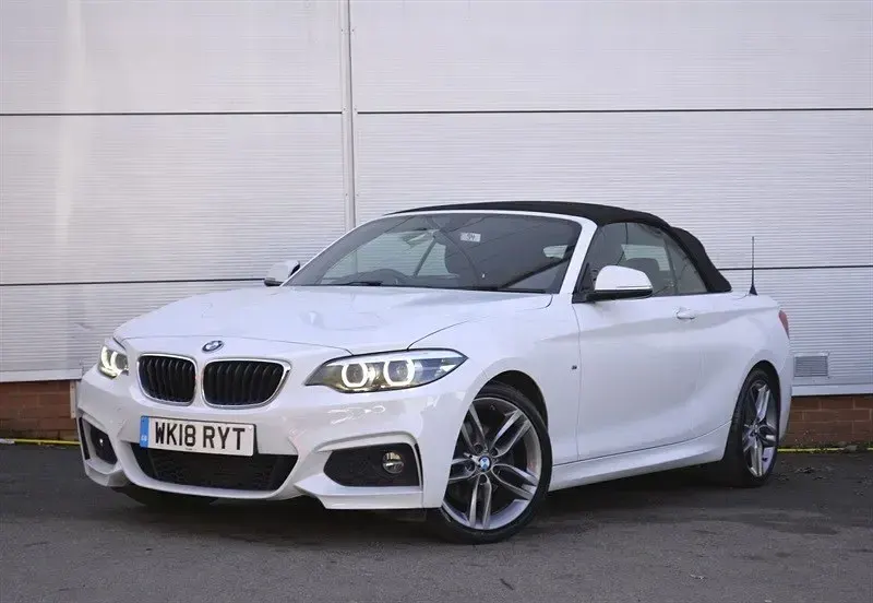 Usado BMW 225 M Sport 224 CV (164 kW) 2018 Blanco Descapotable
