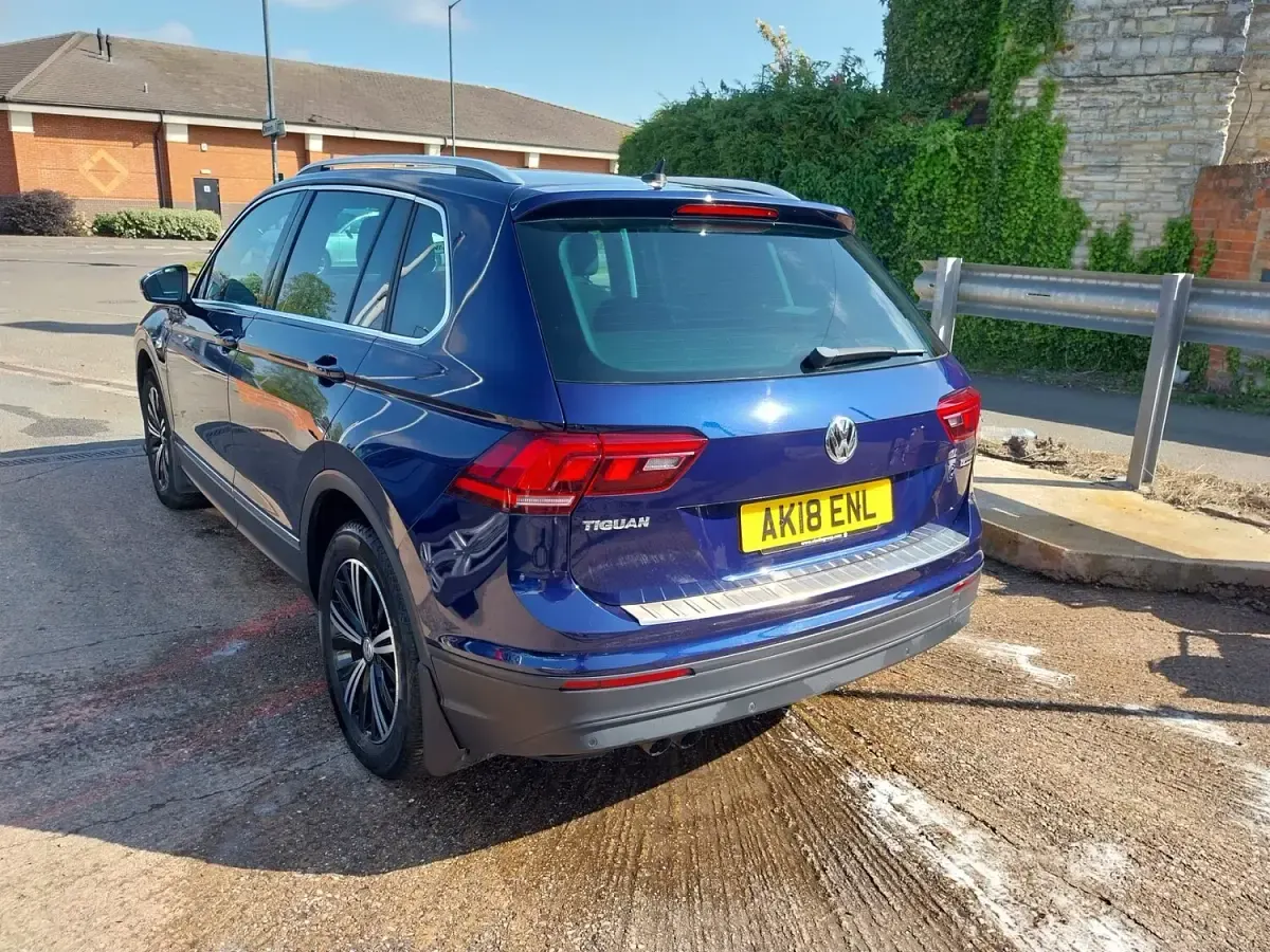 Used VW Tiguan SE 150 HP (110 kW) 2018 Blue SUV