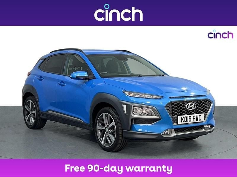 Blue Used 2019 Hyundai Kona Premium SUV | £10,999 (Fair price) - Image 1/3