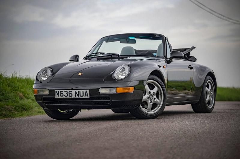 Black Used 1996 Porsche 911 Carrera Cabriolet Cabriolet | £27,000 - Image 1/3