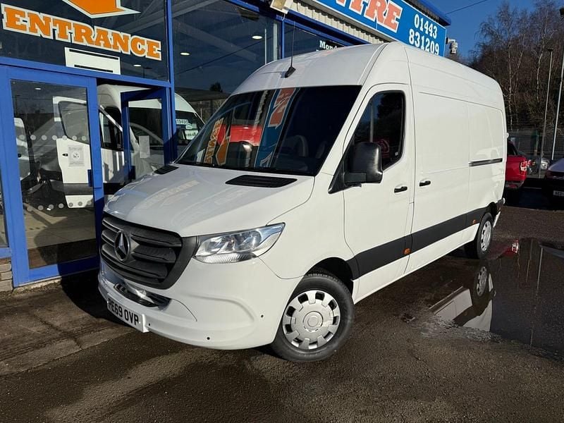 White Used 2019 Mercedes Sprinter Van | £10,995 (Good price) - Image 1/4