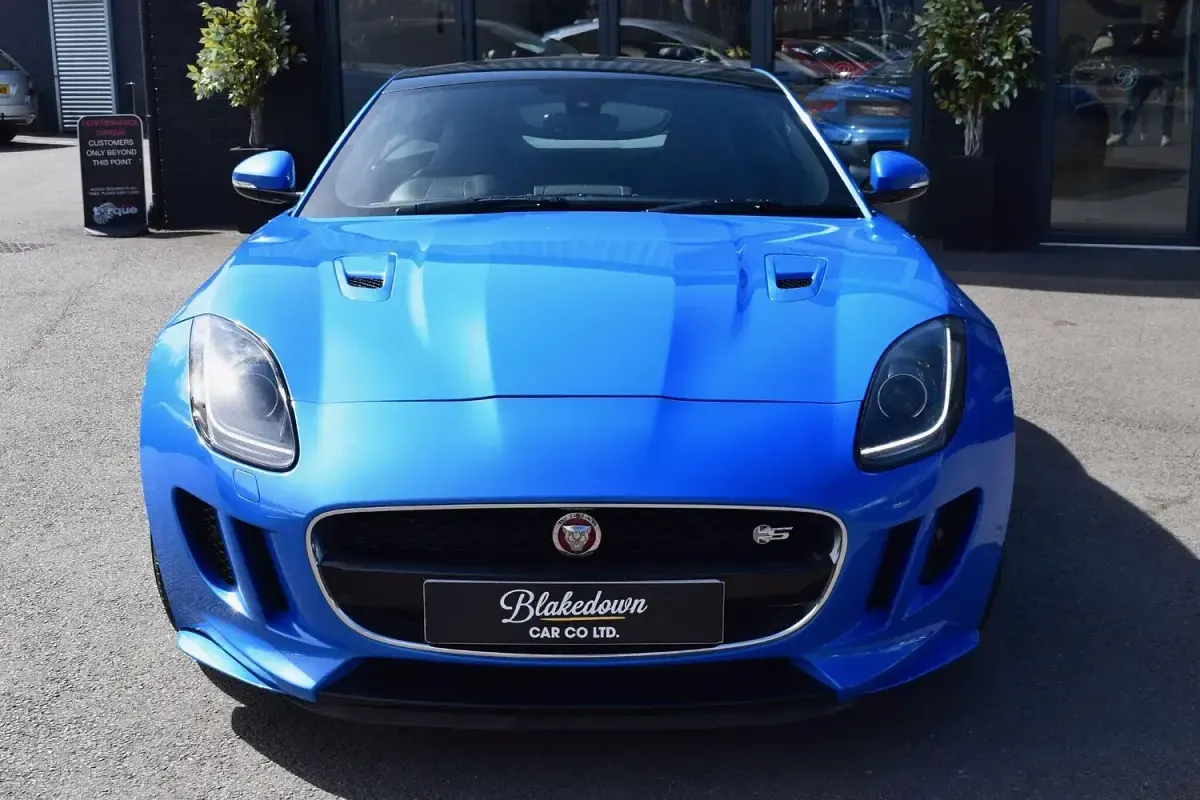 Used Jaguar F-Type S 380 HP (279 kW) 2016 Blue Coupe