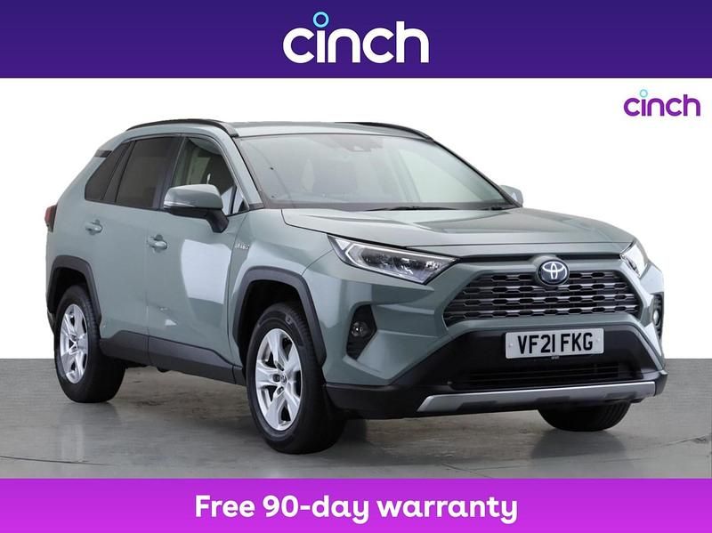 Green Used 2021 Toyota RAV4 Hybrid SUV | £22,049 (Super price) - Image 1/3