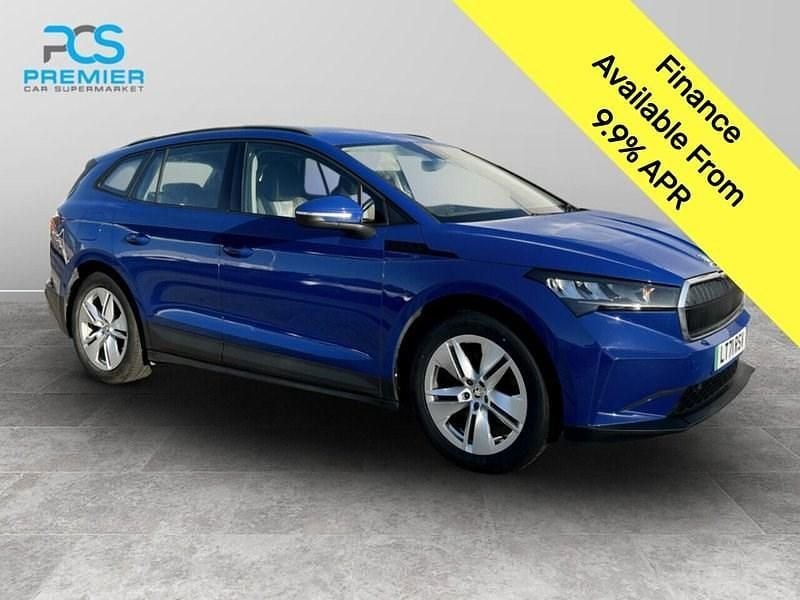 Used Skoda Enyaq iV ecoSuite 150 kW (204 HP) 2021 Blue SUV