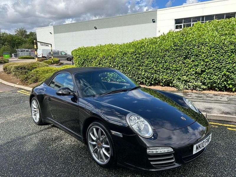 Black Used 2010 Porsche 911 Carrera 4 Cabriolet Cabriolet | £52,950 - Image 1/4
