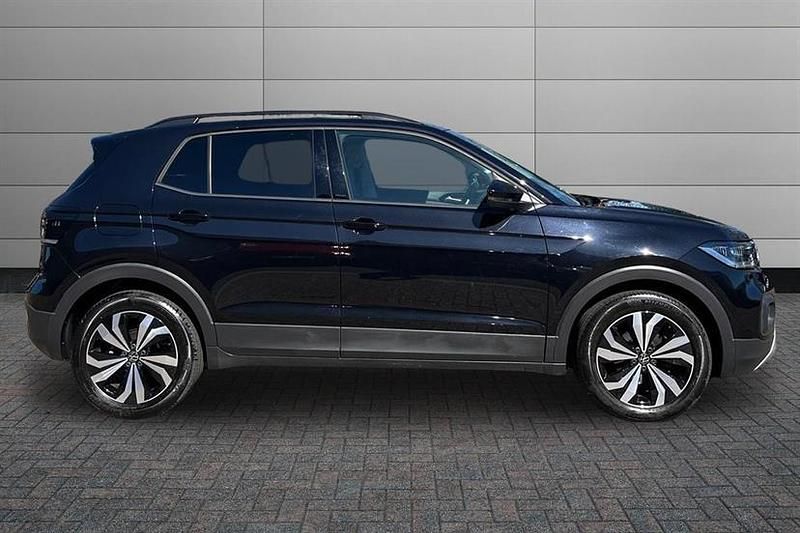 Used VW T-Cross Black Edition 110 HP (80 kW) 2023 Black SUV
