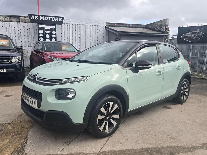 Used Citroën C3 Feel 2018 Green Hatchback