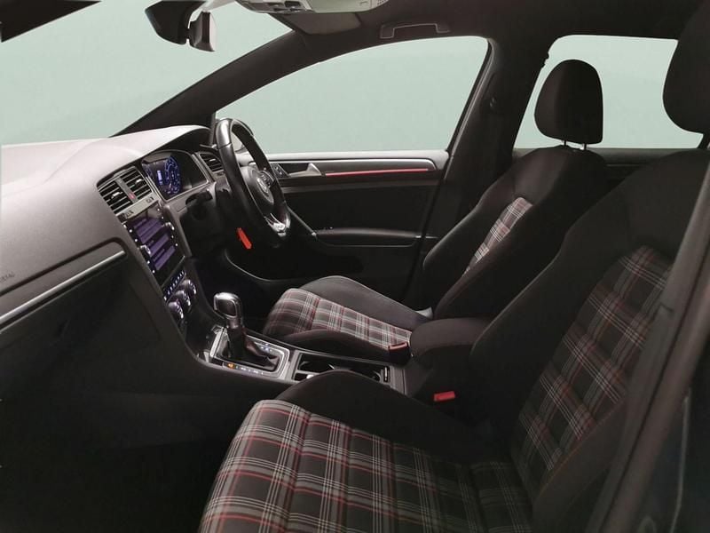 Used VW Golf VII GTI 245 HP (180 kW) 2018 Blue Hatchback