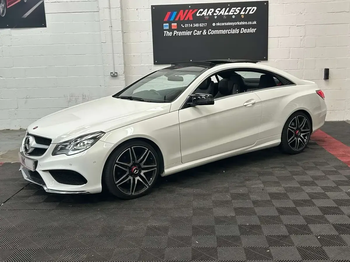 Used Mercedes E250 AMG 204 HP (150 kW) 2014 White Coupe