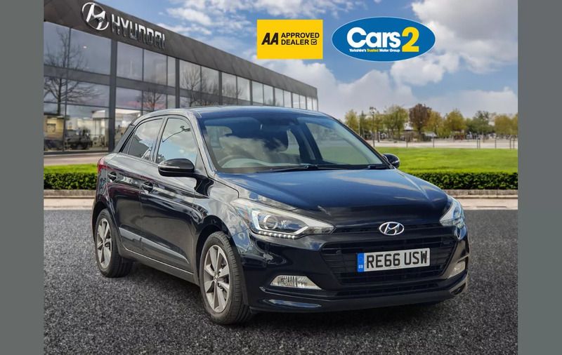 Black Used 2016 Hyundai i20 Premium Hatchback | £8,590 (Fair price) - Image 1/4