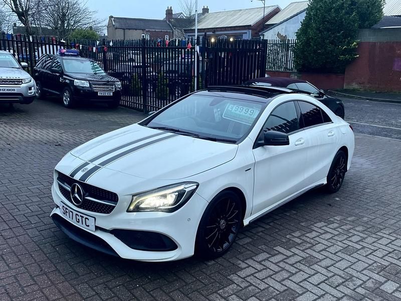 Used Mercedes CLA220 Edition 177 HP (130 kW) 2017 White Sedan