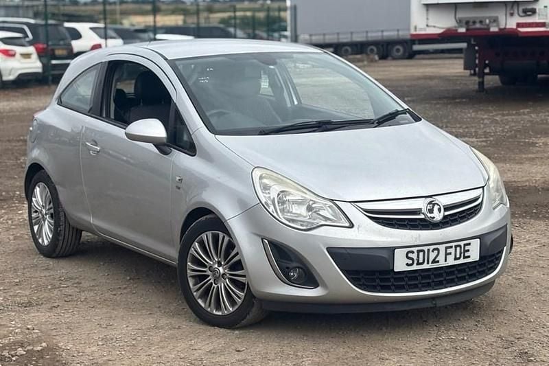 Silver Used 2012 Vauxhall Corsa Hatchback | £1,285 (Good price) - Image 1/1
