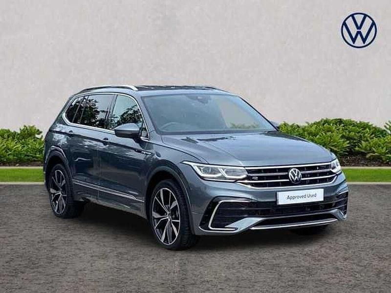 Grey Used 2025 VW Tiguan Allspace R-line SUV | £31,990 (Fair price) - Image 1/4