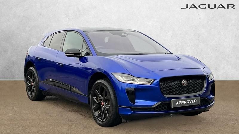 Caesium blue metallic Used 2022 Jaguar I-Pace SUV | £27,000 (Expensive) - Image 1/4