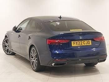 Used Audi A5 Comfort 204 HP (150 kW) 2022 Blue Coupe