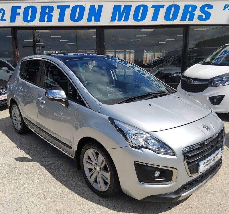 Silver Used 2014 Peugeot 3008 Allure Hatchback | £6,995 (Fair price) - Image 1/4
