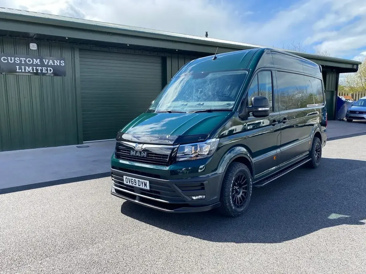 Used MAN TGE 2019 Green Van