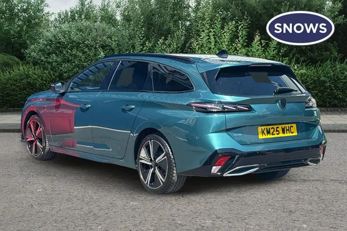 Used Peugeot 308 SW GT 134 HP (98 kW) 2025 Blue Estate