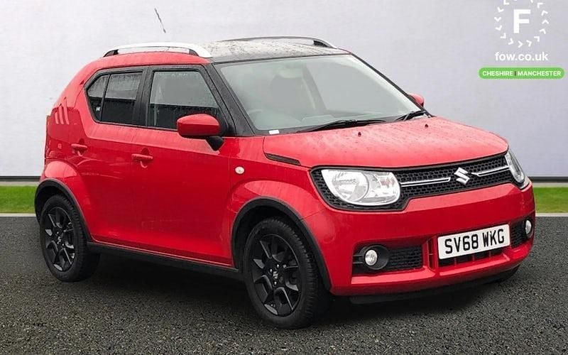 Used Suzuki Ignis SZ-T 90 HP (66 kW) 2018 Red/black SUV