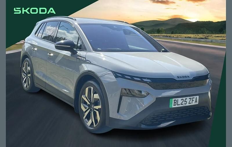 Grey New 2025 Skoda Elroq SportLine SUV | £35,995 (Fair price) - Image 1/4