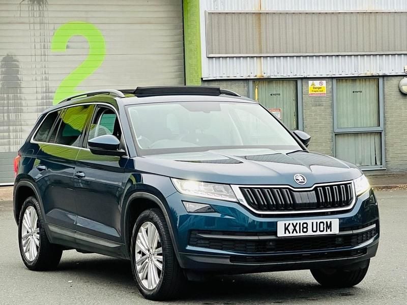 Blue Used 2018 Skoda Kodiaq SE L SUV | £13,990 (Fair price) - Image 1/4