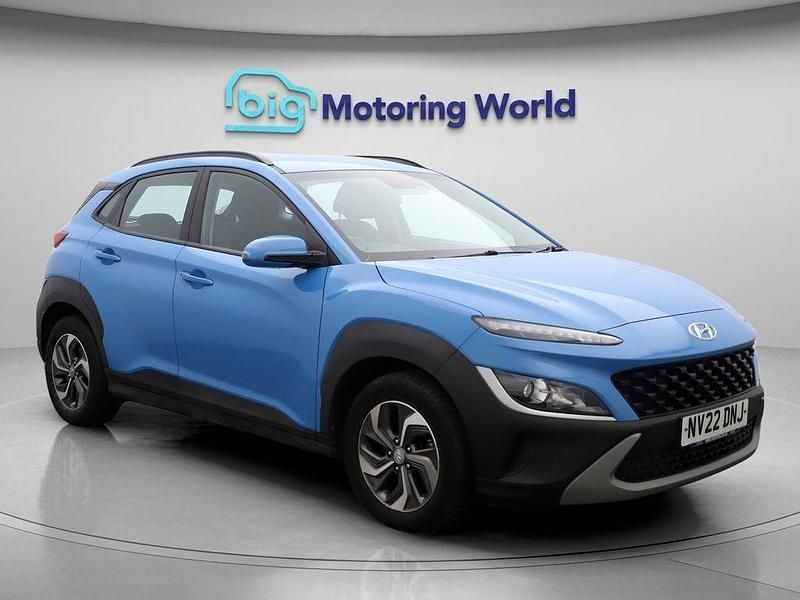 Blue Used 2022 Hyundai Kona SE SUV | £13,659 (Super price) - Image 1/4