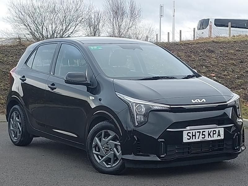 Black Used 2025 Kia Picanto Hatchback | £13,998 (Super price) - Image 1/4