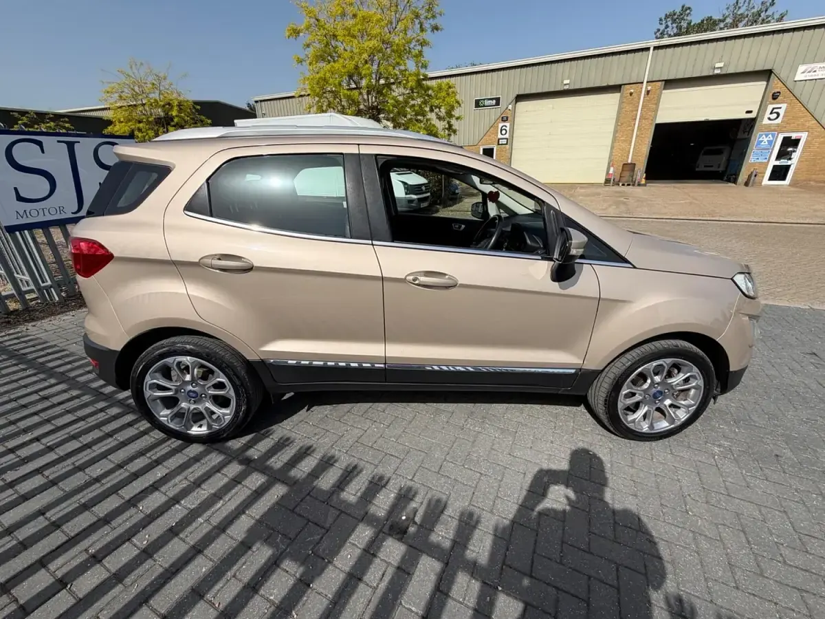 Used Ford Ecosport Titanium 125 HP (91 kW) 2018 Beige SUV