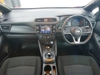 Used Nissan Leaf Acenta 110 kW (150 HP) 2022 Red Hatchback