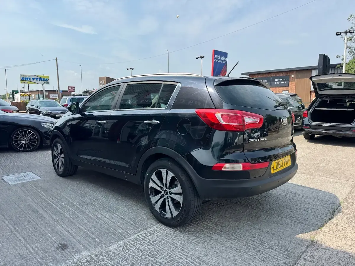 Used Kia Sportage 115 HP (84 kW) 2013 Phantom black SUV