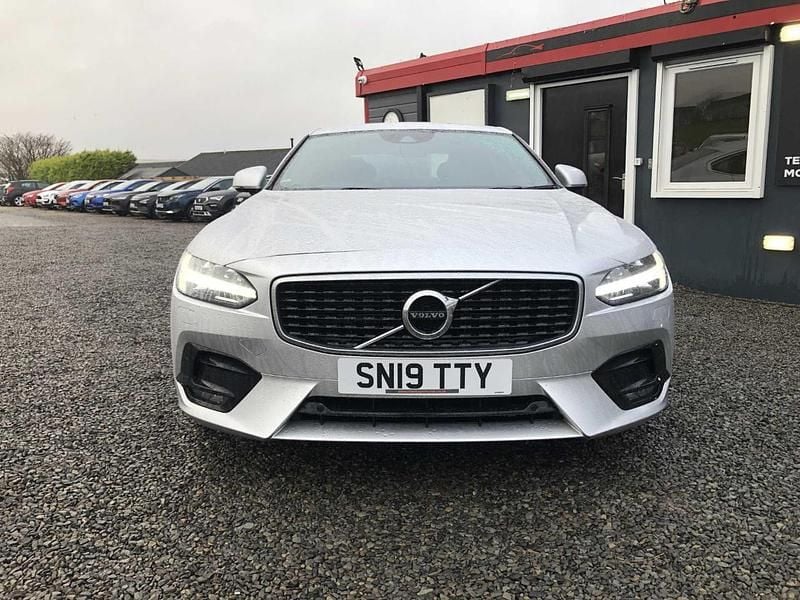 Grey Used 2019 Volvo S90 R-Design Sedan | £16,495 (Fair price) - Image 1/4
