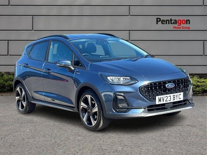 Chrome blue premium paint Used 2023 Ford Fiesta Active Hatchback | £14,295 (Fair price) - Image 1/4